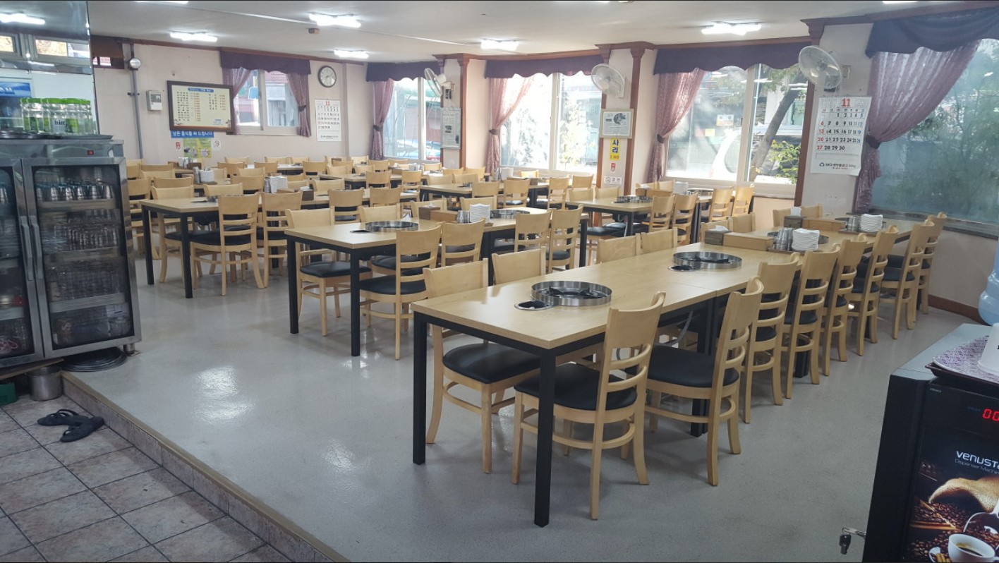 경원식당 부대찌개 맛집 식당내부