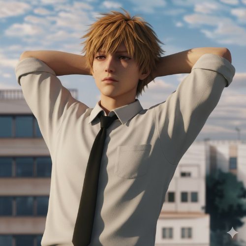 체인소맨 실사화 렌더링 덴지