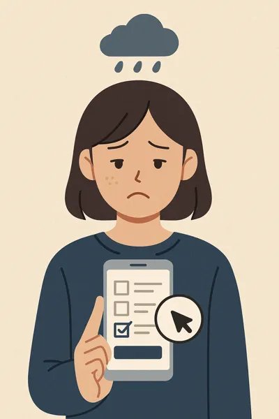 우울증 초기 증상 자가 점검 방법