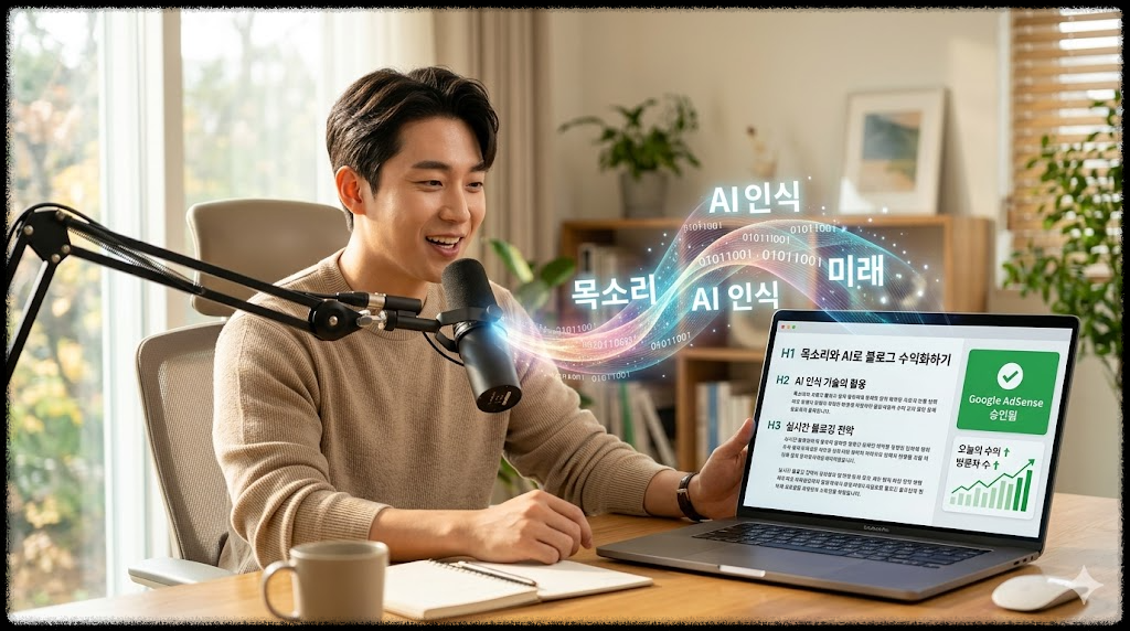 AI 음성 인식 활용법 : 디지털 콘텐츠 창작과 업무 효율성의 새로운 시대