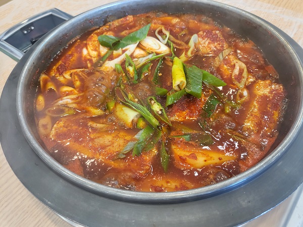 거문도섬 해오름식당 갈치조림 2인분