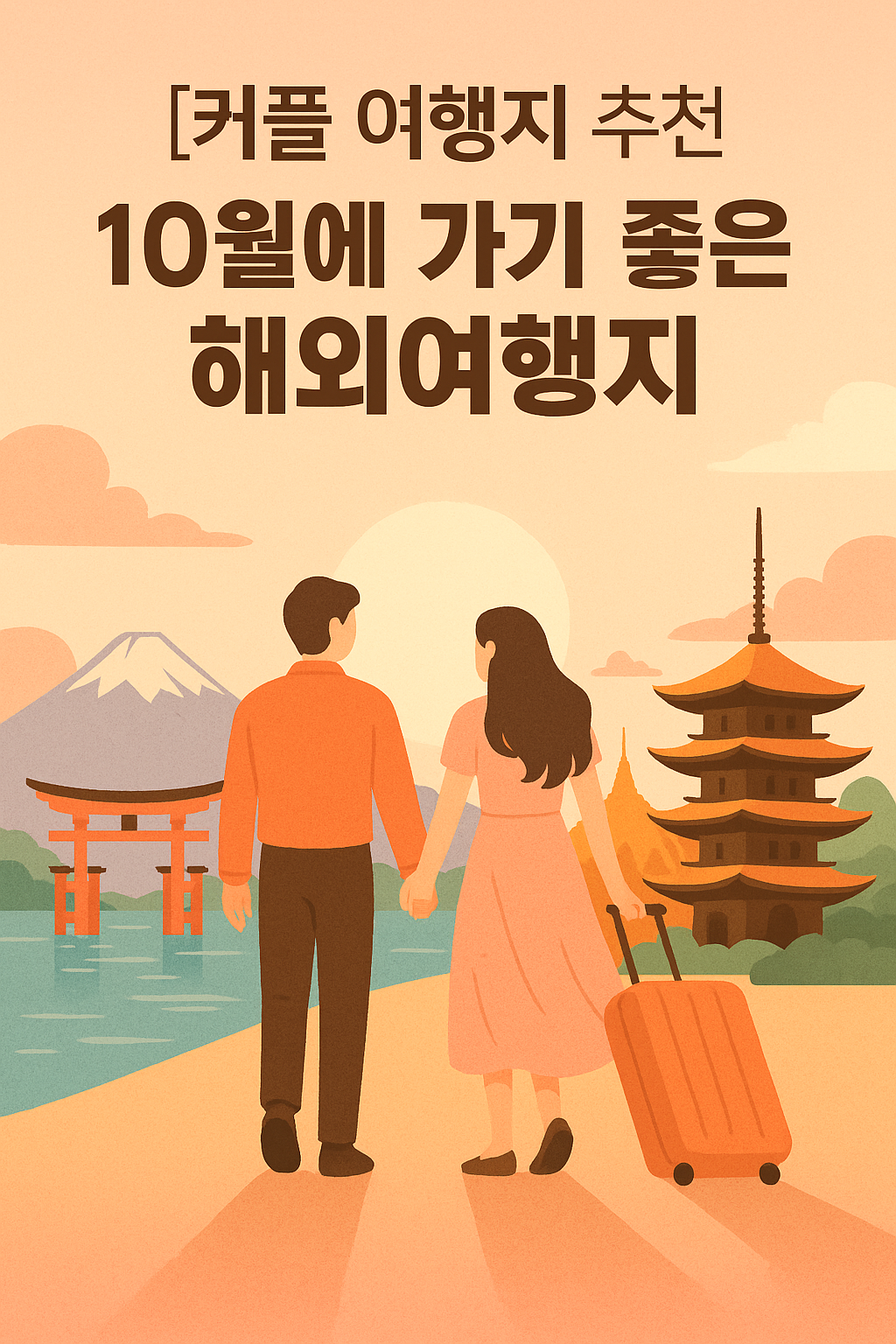 [커플 여행지 추천] 10월에 가기 좋은 가성비 해외여행지 BEST 5