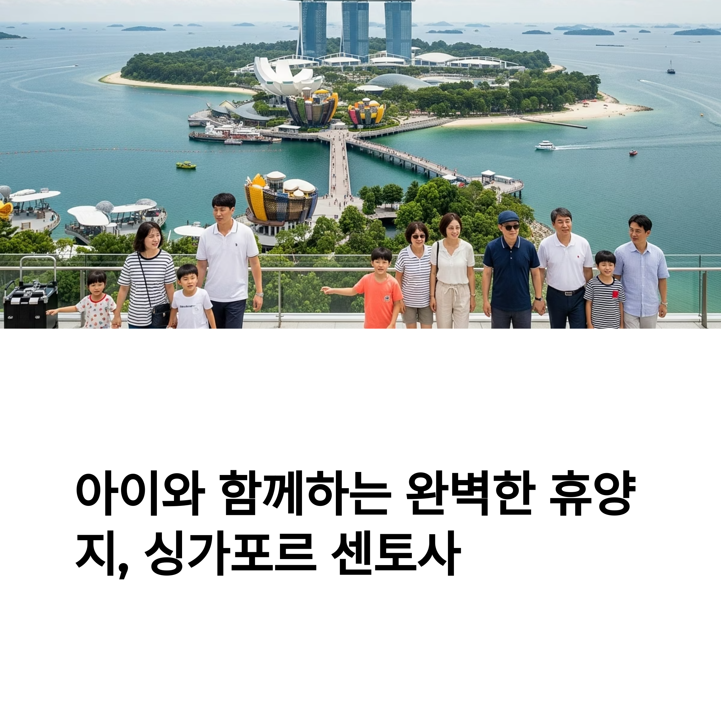 아이와 함께하는 완벽한 휴양지, 싱가포르 센토사