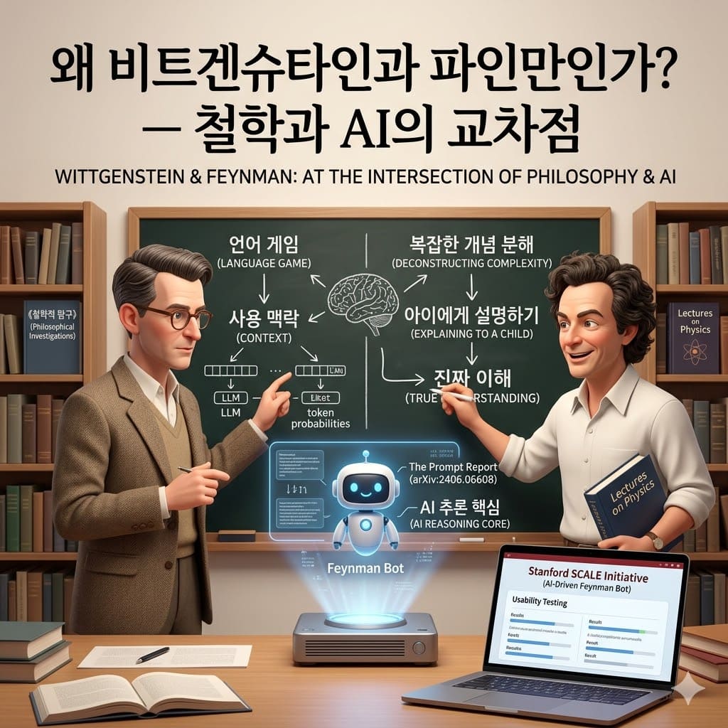 왜 비트겐슈타인과 파인만인가? &mdash; 철학과 AI의 교차점