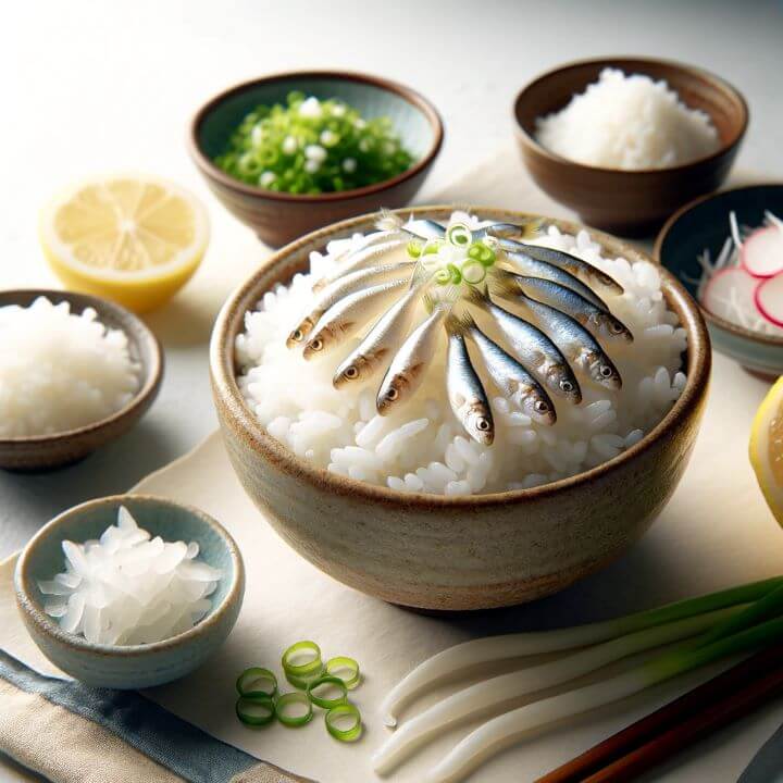 일본 가고시마 위치 및 날씨 여행 가고싶어! - 3. 가고시마 여행 정보 - 3.2 가고시마 음식 추천 - ③ 시라스 덮밥 (しらす丼) 가고시마 날씨