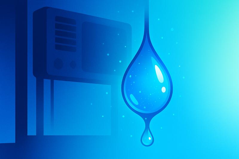 창문형 에어컨 물이 새는 진짜 이유