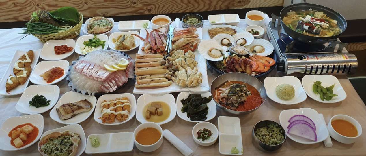 영덕 강구항 제철 수산물 맛집 &amp;#124; 6시 내고향 방송 나온 해상회식당