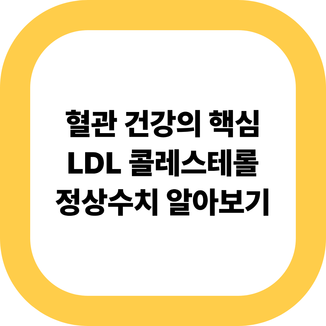 LDL 정상수치