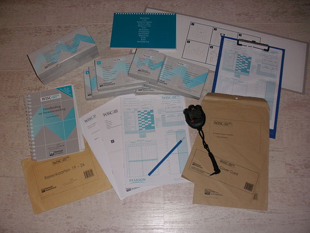 어린이용 웩슬러 검사 패키지