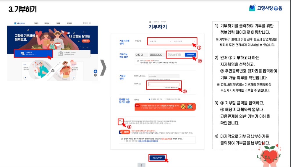 기부하기