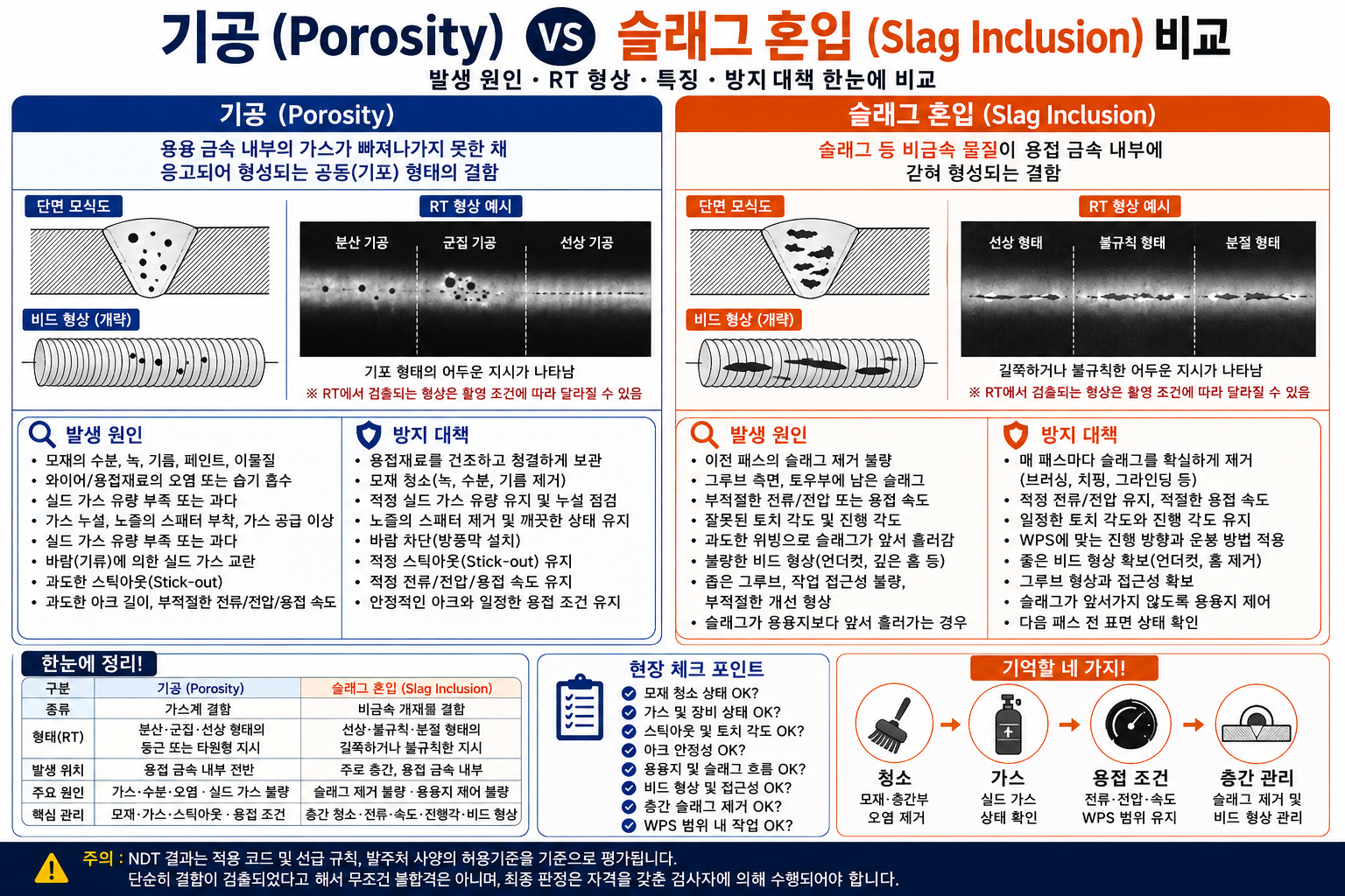 기공vs슬래그