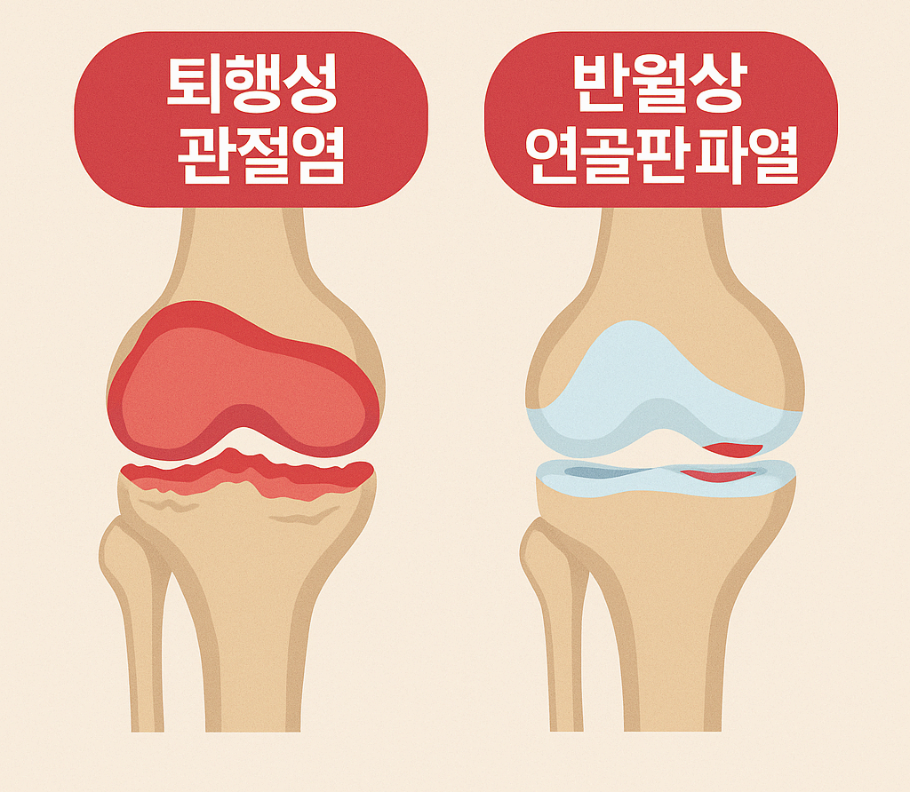 두 질환의 차이점 비교