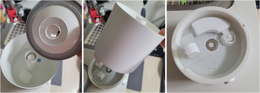 가습기 분리 및 세척 방법