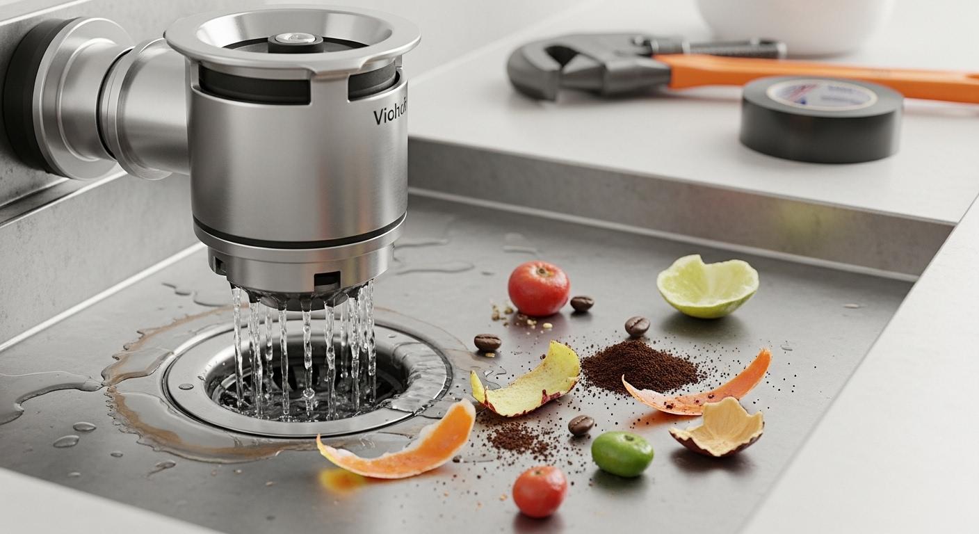 배수 문제 음식물처리기 설치 후기