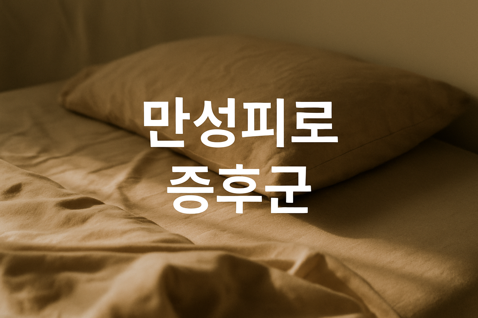 만성피로 증후군 관련 이미지