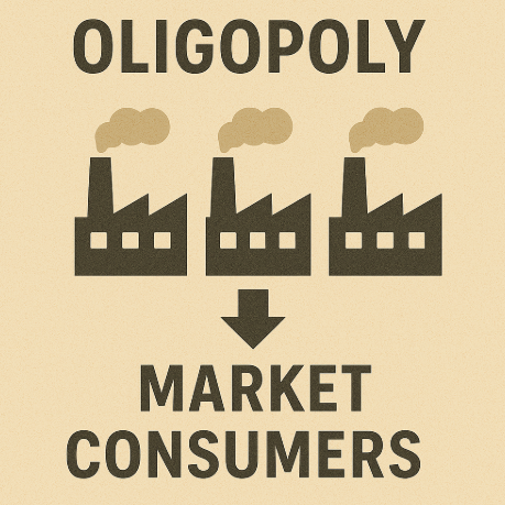 과점시장과 독점적 경쟁 차이점 관련 이미지