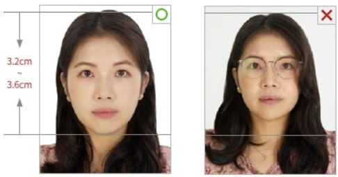 여권 사진 규격