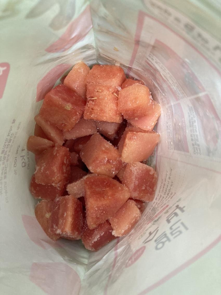 씨없는-얼린수박