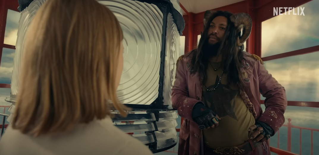 니모네의등대속에서지도를찾는플립