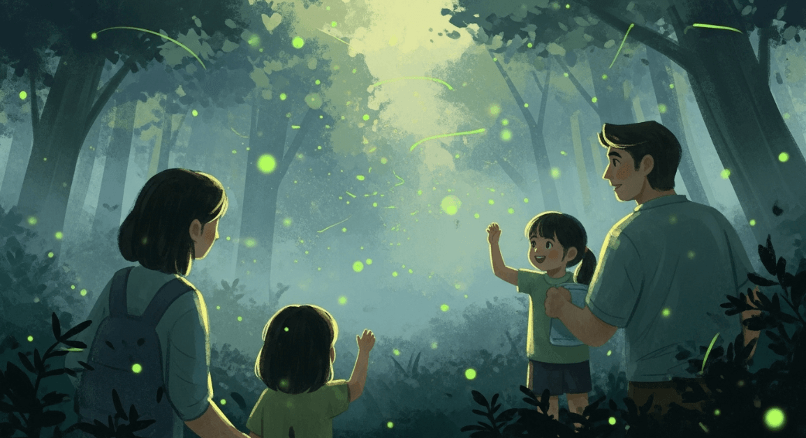 화담숲 반딧불이 이벤트