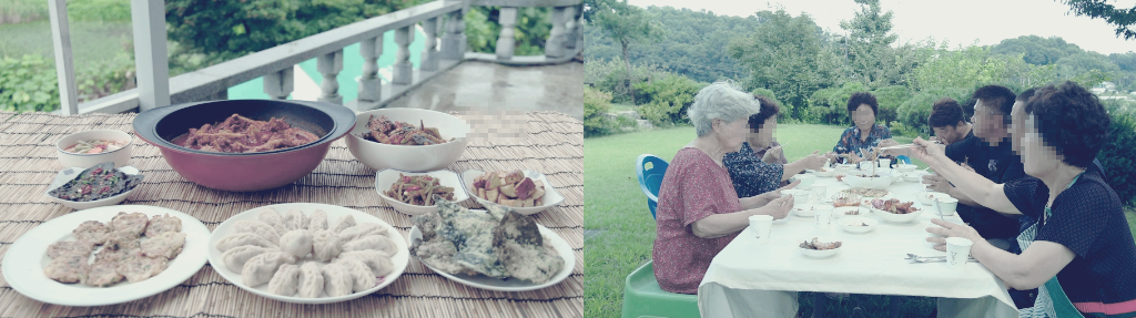 강을 품은 음식들