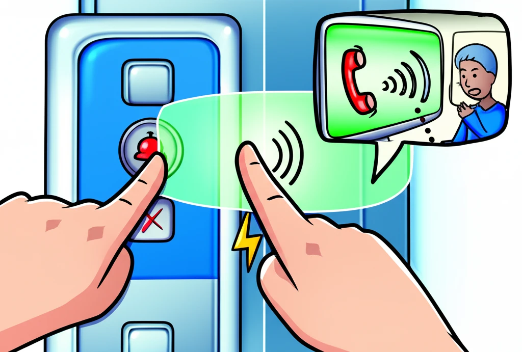 엘리베이터 버튼 수직 배열의 원리와 ..