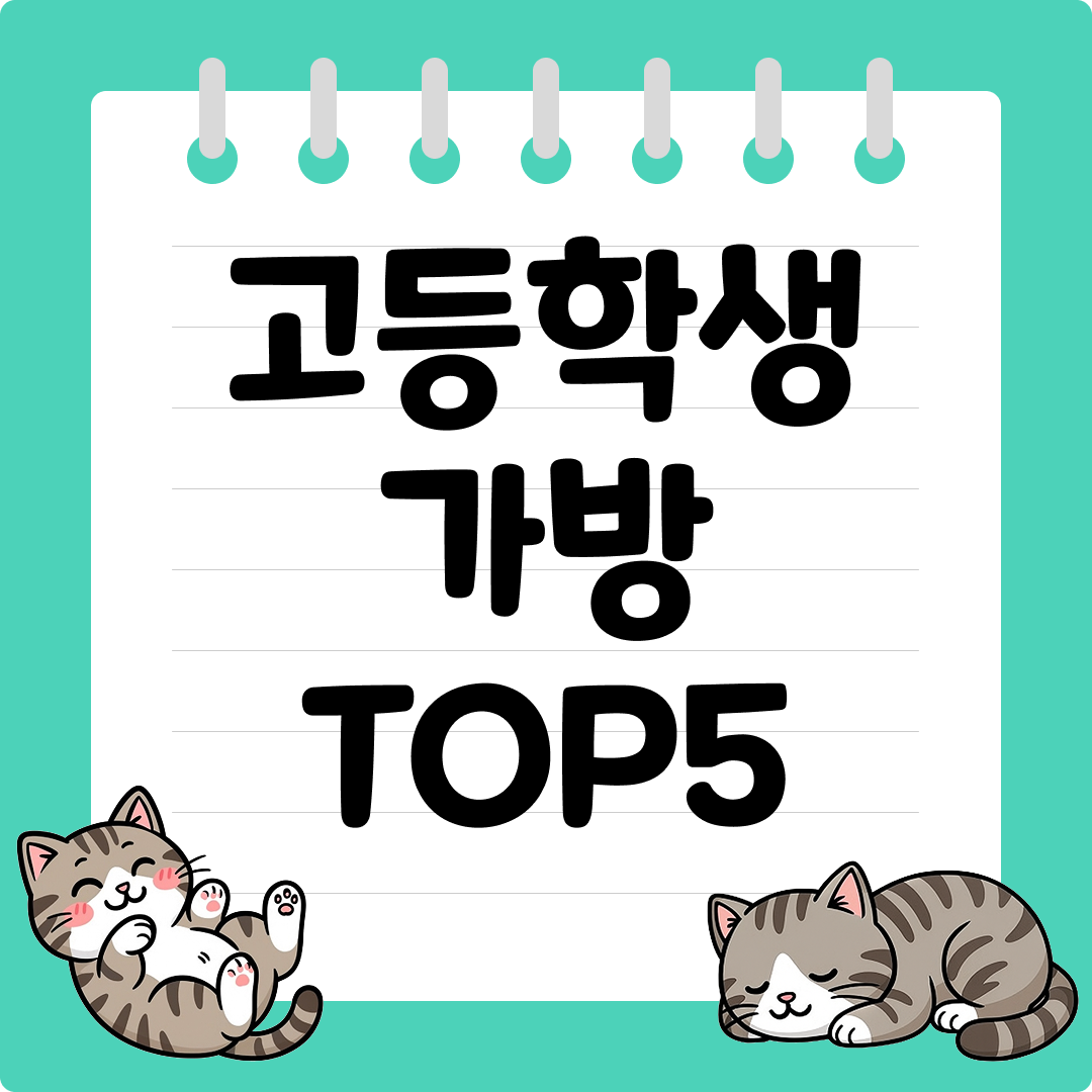 인기 많은 다용도 고등학생 가방 추천 순위 TOP5