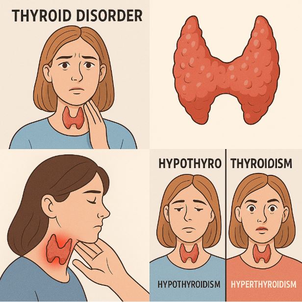 갑상선 질환 관련 이미지