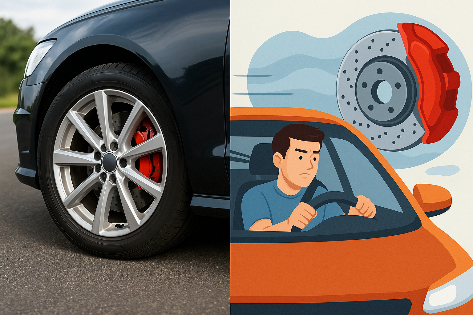 새 차는 브레이크가 더 잘 들까?