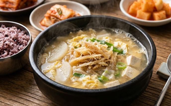 북어국