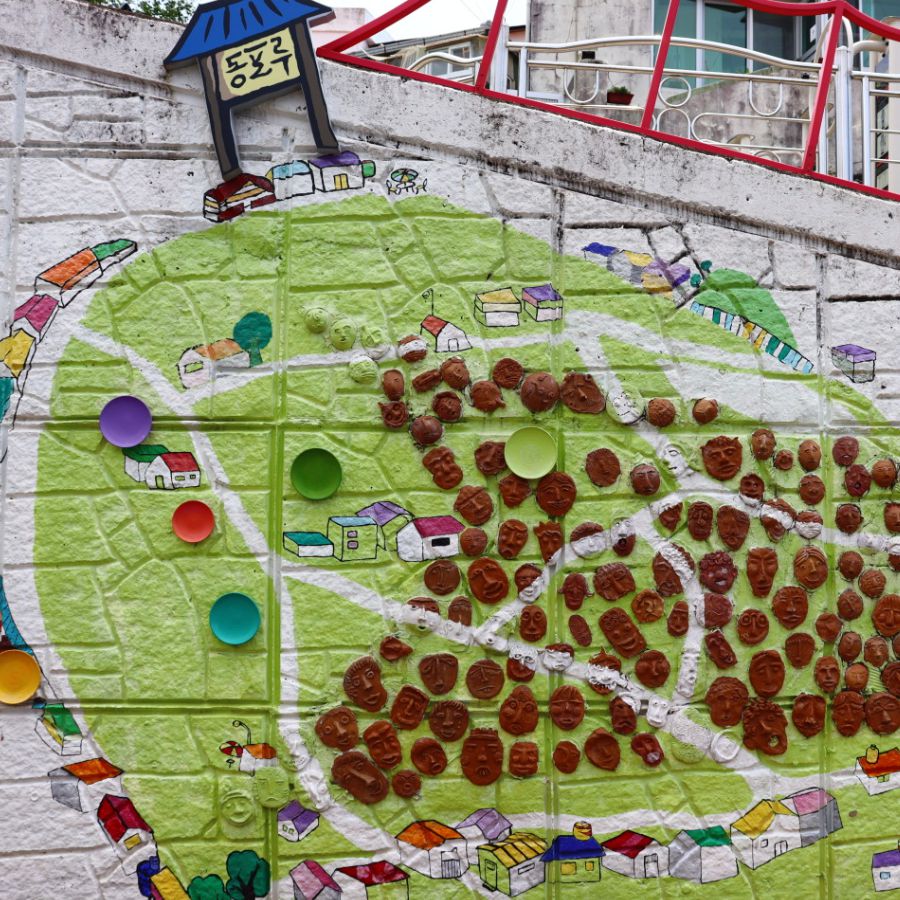 동피랑 벽화마을