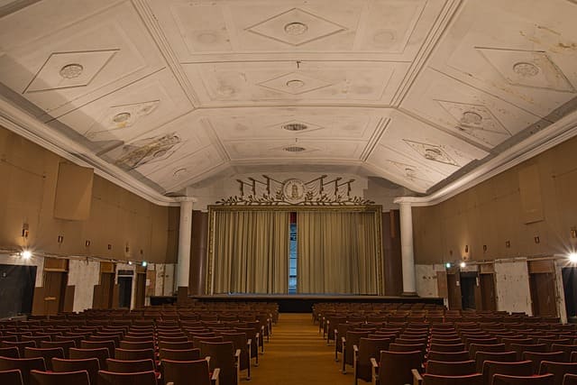 Lost places&amp;#44; Rows of seats&amp;#44; Pforphoto