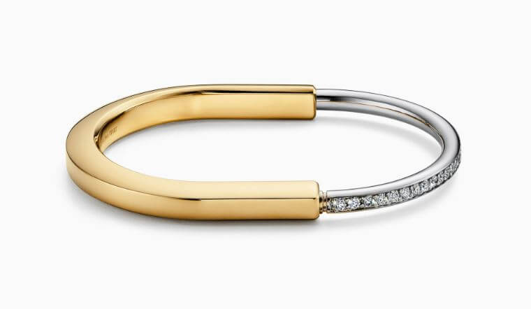 티파니 락 뱅글 다이아몬드 브레이슬릿