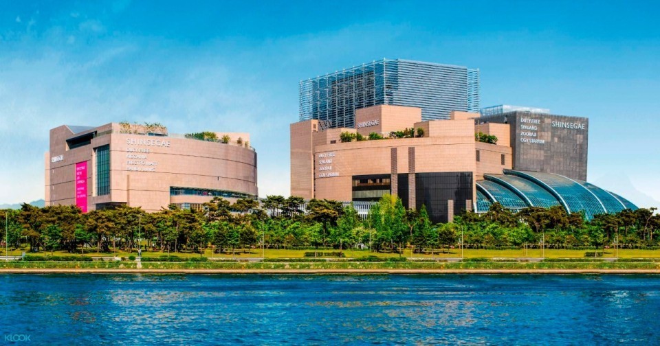 부산 신세계백화점 센텀시티점 전경 사진