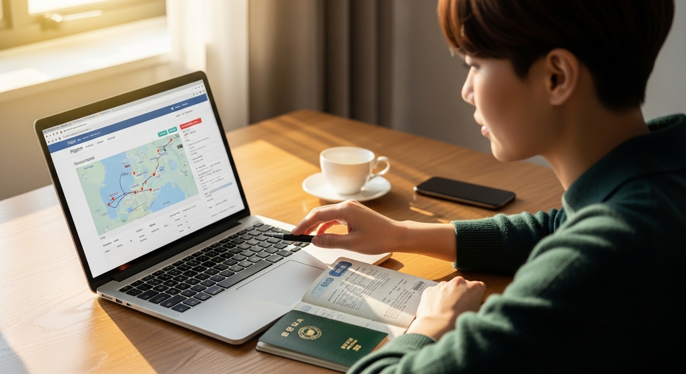 여권영문명오류, 국제선체크인