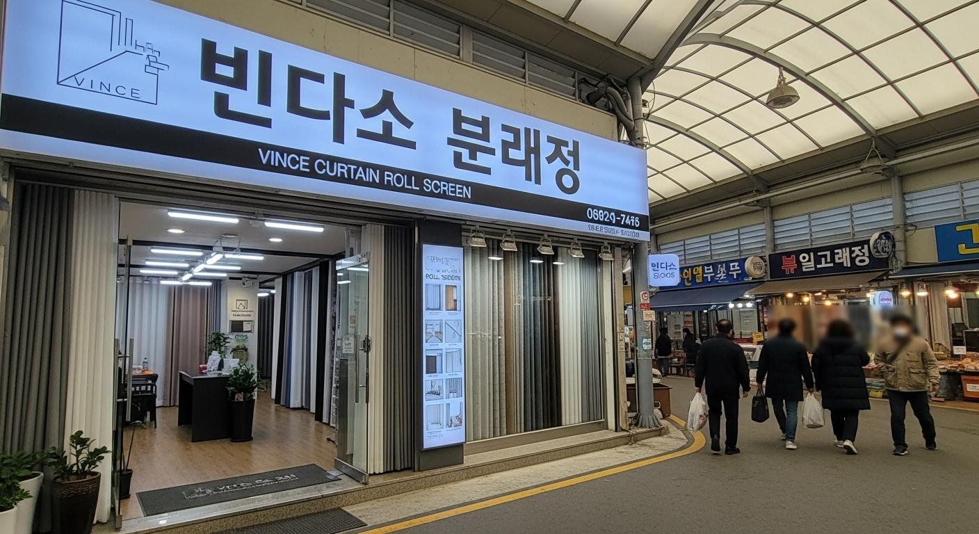 빈스커텐롤스크린 부산진시장점