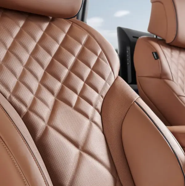 제네시스 gv80 의자 가죽 시트