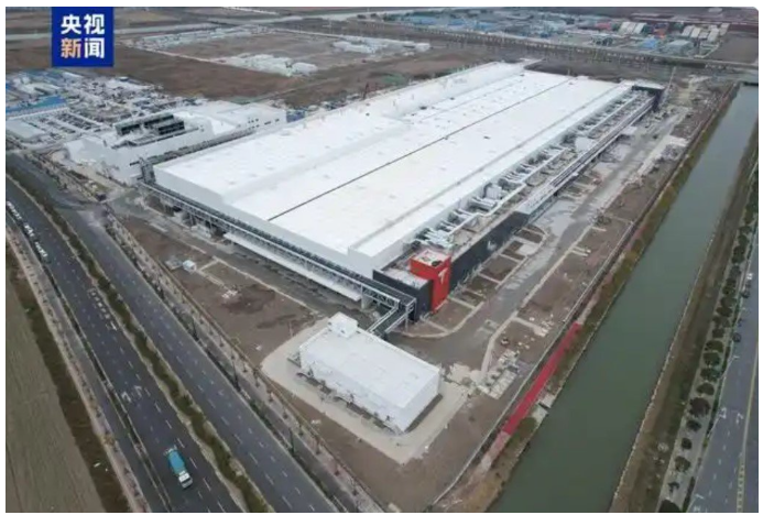 테슬라 상하이 메가팩토리 공장 사진 이미지