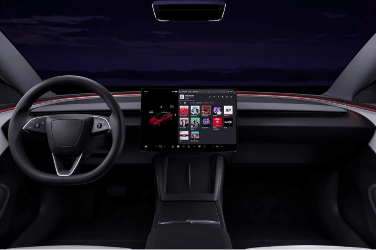 테슬라 모델3 인테리어