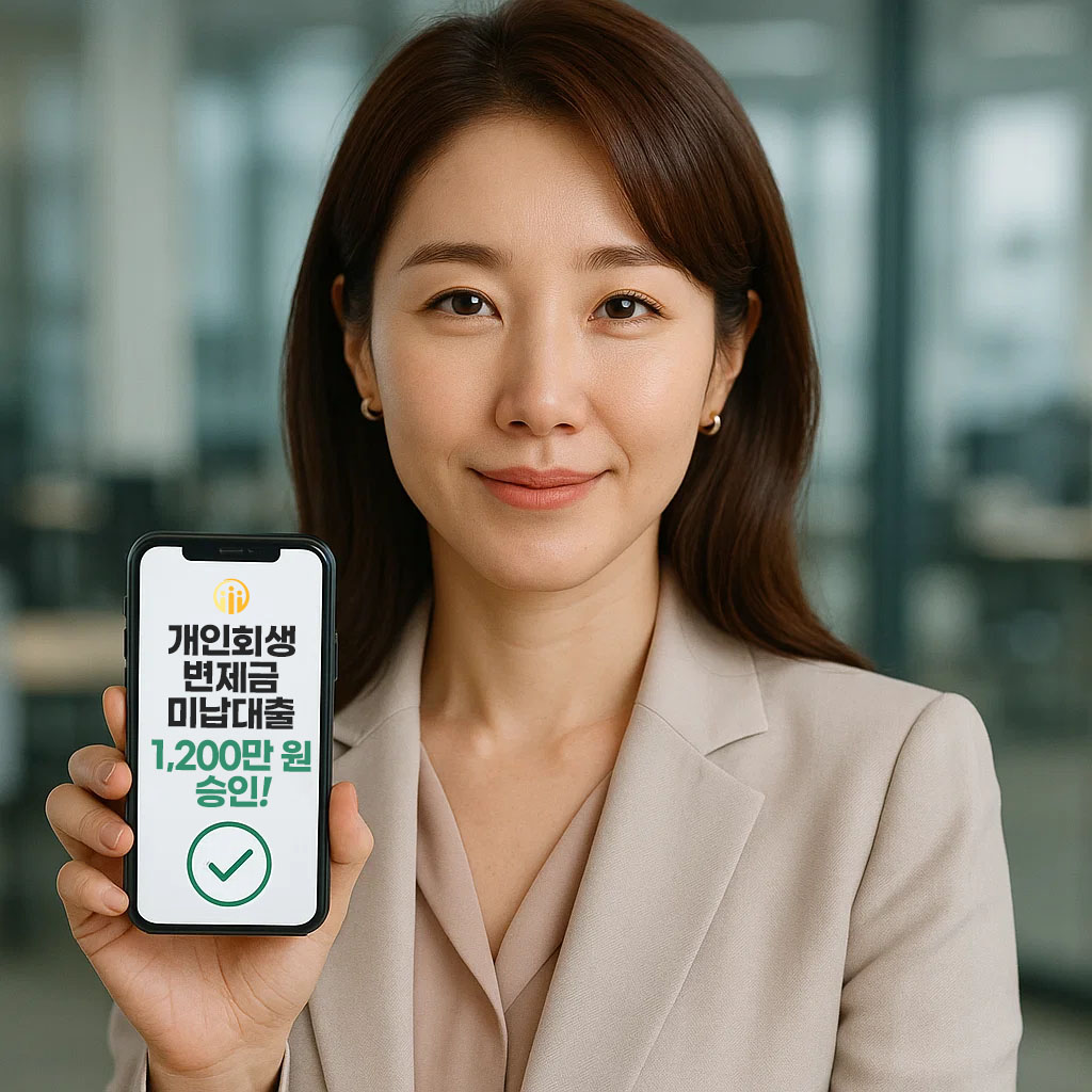 개인회생미납대출 승인 사례