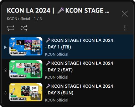 KCON LA 2024 생중계-1