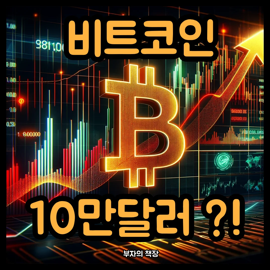 비트코인 10만달러 도달, 비트코인 1억원 도달 언제? 전망 예상이미지