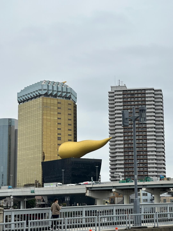 아사쿠사-황금똥-아사히-본사-맥주