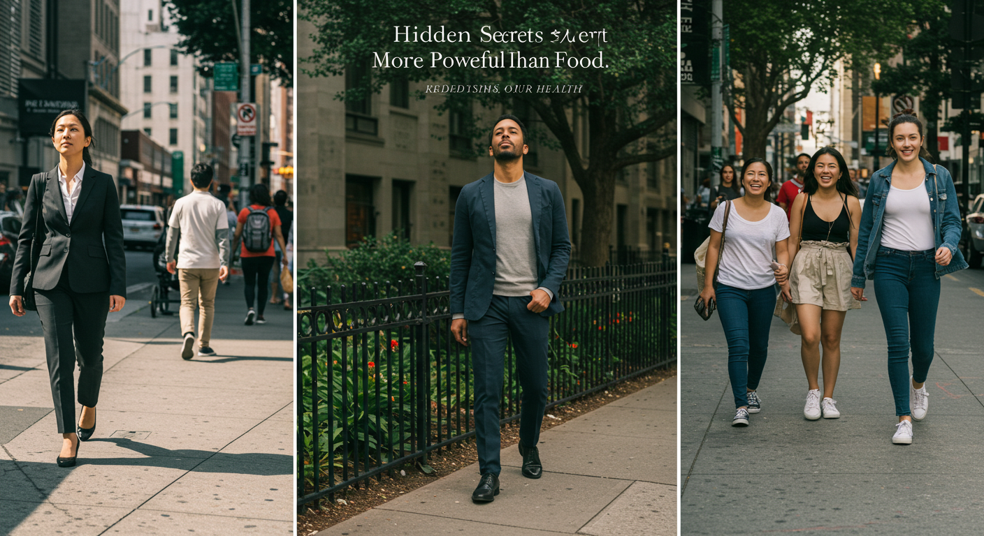 자세,호흡,걷기,당신의 건강을 재정의하다