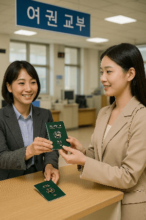 여권 방문 수령