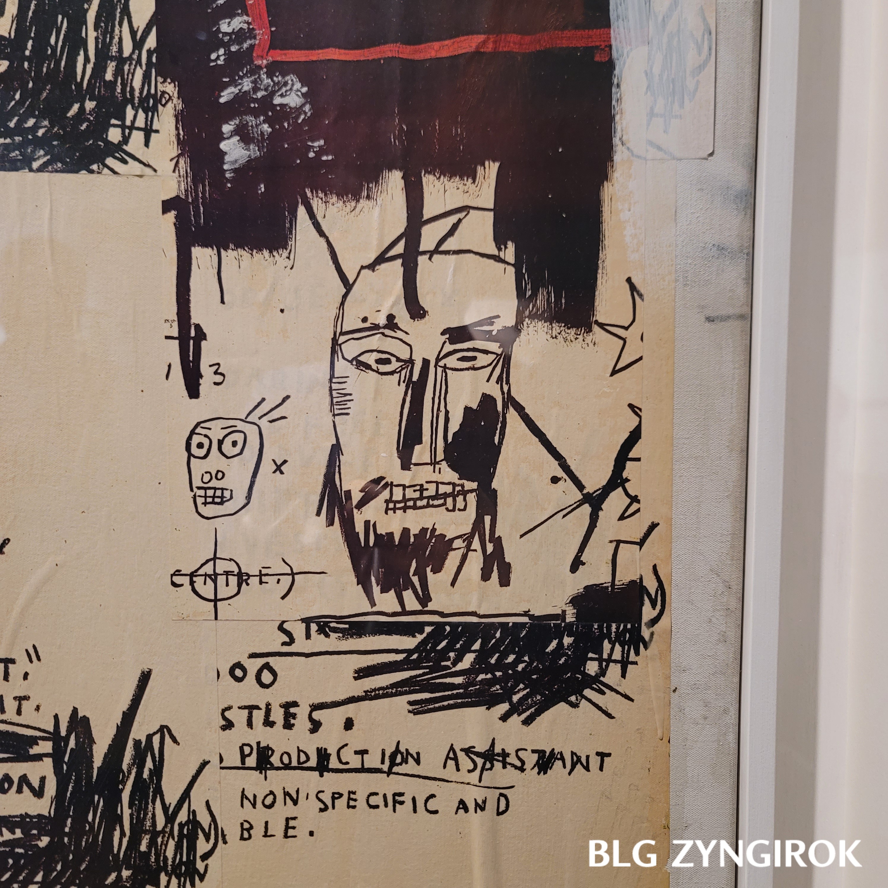 장미셀 바스키아 - 과거와 미래를 잇는 상징적 기호들