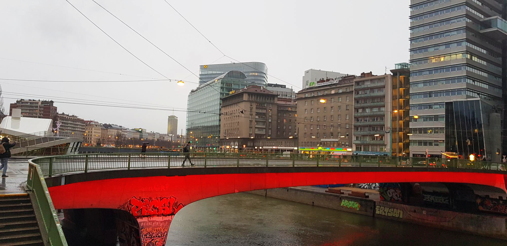 붉은다리 ㅈ... 오스트리아 빈 강 다리