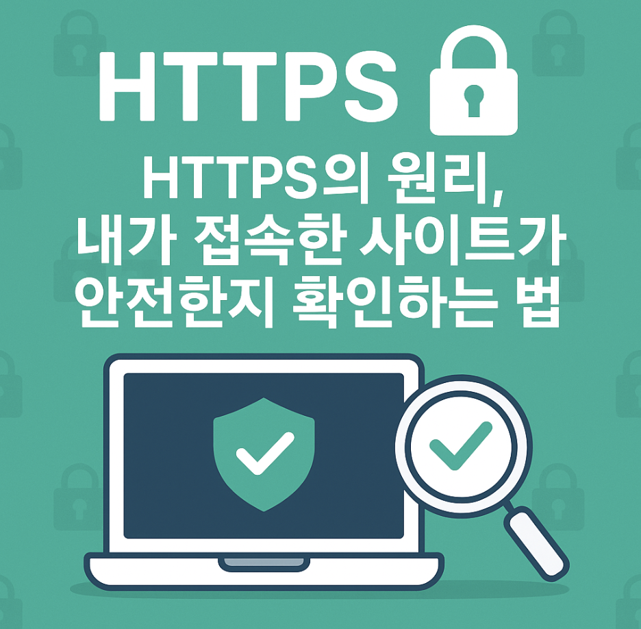 HTTPS의 원리, 내가 접속한 사이트가 안전한지 확인하는 법