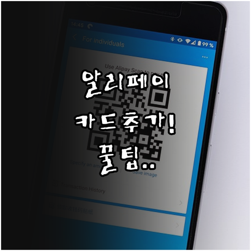 알리페이에 등록 가능한 한국 카드 종..