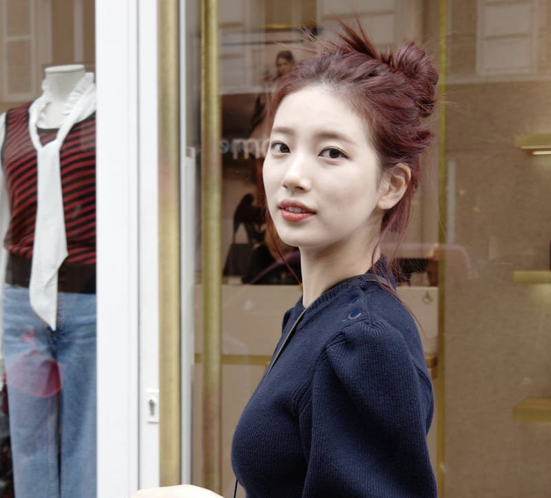 수지 사복 패션